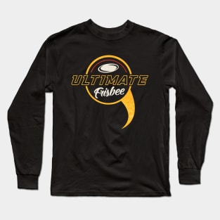 Ultimate Frisbee Vintage Long Sleeve T-Shirt